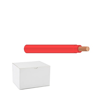El Lagar: Ferreteria y materiales para construccion: Cable Thhn #12 Rojo Caja 100 m Enerwire: Eléctrico