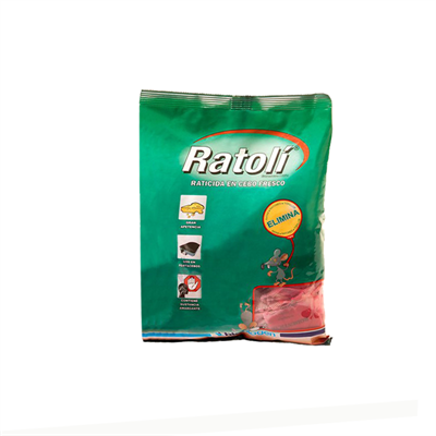 : Plaguicida Raticida Cebo 50 g Ratoli: Jardinería