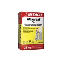 Mortero Impermeabilizante Maxiseal Plus Blanco 25 Kg Intaco