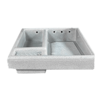 Pila Plastica Blanca 71 x 65 cm Accesorio Izq Versaplas