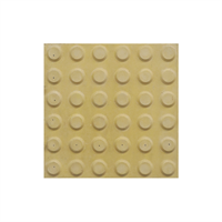 Baldosa Peatonal 30 x 30 cm Amarilla Puntos