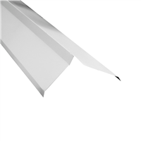 Cumbrera Esmaltado Blanco #26 18" Largo 1.83m