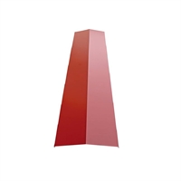 Cumbrera Esmaltado Rojo #26 18" Largo 1.83m