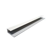 Moldura Pvc Tac Inicio 5 m Blanco Canet
