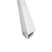 Moldura Pvc Tac Esquina Hacia Afuera 5 m Blanco Canet