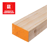 Pino Cepillado Cuadro 2 X 2" 3.20 m