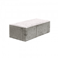 Adoquin Concreto Gris 8 X 10 X 20 cm