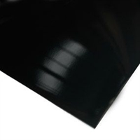 Plastico Laminado Brillante Negro 1.22 X 2.44 m