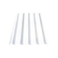 Lamina Policarbonato Ondulado Transpa Light 0.7mm 0.81X1.83m