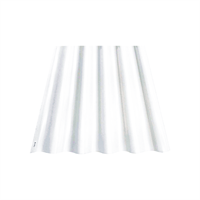Lamina Policarbonato Ondulado Transpa Light 0.7mm 0.81X3.66m