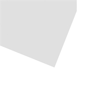 Lamina Esmaltada Liso Blanco #26 0.92 X 1.83 m
