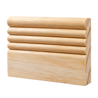 Pino Rodapie Mediterraneo 10 X 67 mm 3.05 m