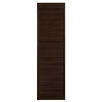 Puerta Celosia Pvc Brown 45 X 200 cm Hoggan