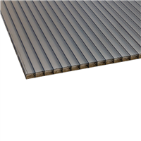 Lamina Policarbonato Marlon St Four Wall Bronce 1.05 X 2.95
