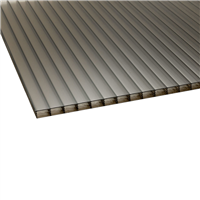 Lamina Policarbonato Marlon St Four Wall Bronce 1.05 X 3.93
