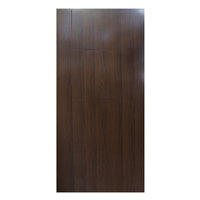 Puerta Melamina Plana Moderna Wengue 90 X 210 cm