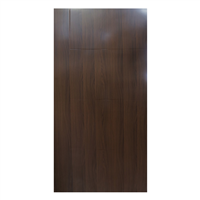 Puerta Melamina Plana Moderna Wengue 100 X 210 cm