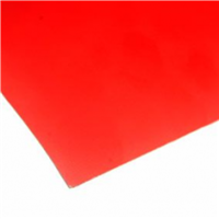 Plastico Laminado Textura Rojo 1.22 X 2.44 m