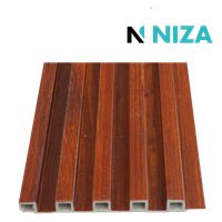 Tablilla WPC Decorativa Acanalada Cafe Claro 21x290 cm Niza