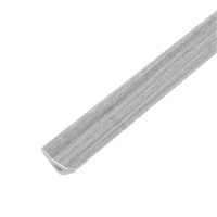 Cornisa Tablilla WPC Gris Oscuro 2.9 m