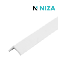Esquinero Tablilla WPC Blanco Mate 2.9 m Niza