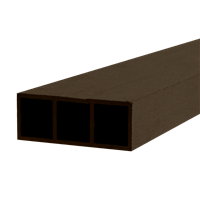 Tubo Tablilla WPC Exterior Cafe Oscuro 60 x 150 cm 2.9 m