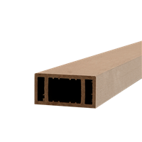 Tubo Tablilla WPC Exterior Cafe Claro 50 x 150 cm 2.9 m