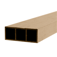 Tubo Tablilla WPC Exterior Cafe Claro 60 x 150 cm 2.9 m