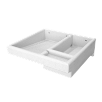 Pila Plastica Blanca 55 cm Accesorio Der Versaplas