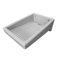 Pila Plastica Gris 43 x 65 cm Accesorio Derecha Versaplas