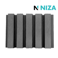 Tablilla WPC Acanalada Exteri Decorativa Gris 21x290 cm Niza