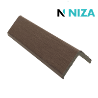 Esquinero Tablilla WPC Decorativa Exterior Cafe 290 cm Niza