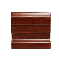 Rodapie Plastico Veneciano Cafe Claro 8.8 cm x 2.9 m