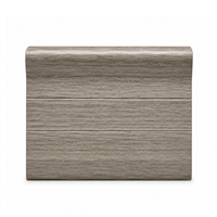 Rodapie Plastico Liso Beige 8 cm x 2.9 m