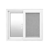 Ventana Pvc Blanca con Mosquitero 100 x 100 cm