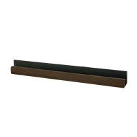 Final Tablilla Pvc Cafe Oscuro 5.8 m