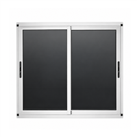 Ventana Pvc Mosquitero 1 x 1 m Vidrio Oscuro