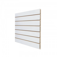 Lamina Mdf Ranurado Blanco 18 mm 1.22 X 2.44 m