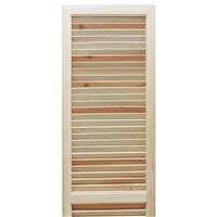 Puerta Celosia Pino Clasica 60 X 200 cm