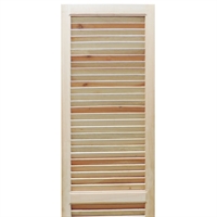 Puerta Celosia Pino Clasica 50 X 200 cm