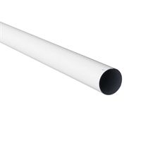 Tubo Bajante Canoa Pvc Redondo Blanco 75 mm X 3 m Amanco