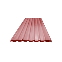 Lamina Esmaltada Rect Rojo #26 0.38mm 1.07 X 3.66 m Metalco
