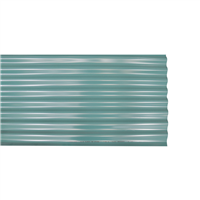 Lamina Esmaltada Ondulada Verde #26 1.05 X 3.66 m Metalco