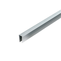 Perfil Tipo U Terminal Lamina Aluminio 8 mm 2.15 m