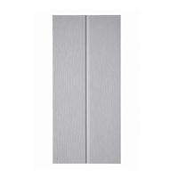 Tablilla Pvc Labrado Gris 20 cm 6 mm x 5.9 m Canet