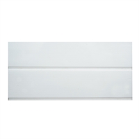 Tablilla Pvc Blanca Con Division 20 cm 6 mm X 5.9 m Canet
