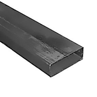 Tubo Rectangular Negro Estruct 50 X 150 cm X 3,17 mm X 6 m