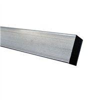 Tubo Rectangular Industrial Galvaniz 25 x 38 X 1,20mm X 6 m