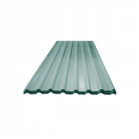 Lamina Esmaltada Rectangul Verde #26 0.40 mm 1.07 X 3.66 m