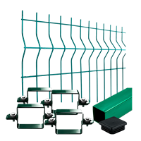 Malla Verde 3.5 mm 2 x 2.5 m con Accesorios GalvaPanel
